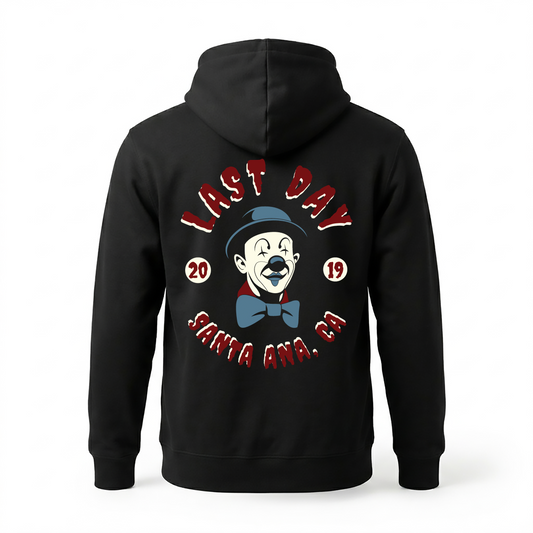 Last Day clown hoodie