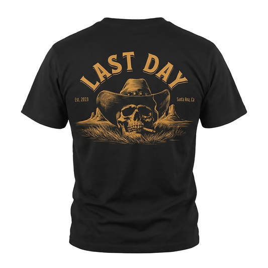 Last Day Skull and Cigarette